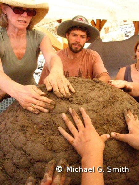 Workshops - Michael G Smith - Cob oven