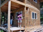frame and lath for slip and chip, a natural building technique by Michael G. Smith